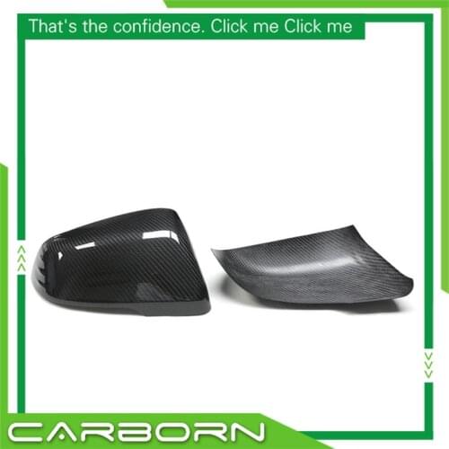 For-BMW F52 F45 F46 F48 F49 F39 Touring Add On/OEM Replacement Style Carbon Fiber Body Side Rear View Mirror Cover- no logo