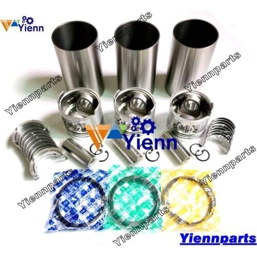 3AB1 Overhaul Rebuild Kit Liner Bearing Full Gasket Piston And Ring Set For Isuzu Mini excavator Diesel Engine Repair Parts