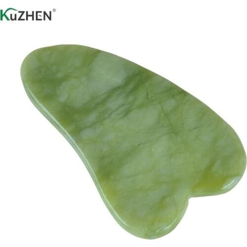 Natural Jade Stone Guasha Board SPA Therapy GuaSha Massager Antistress Body Care Scraping Board Massage Tool