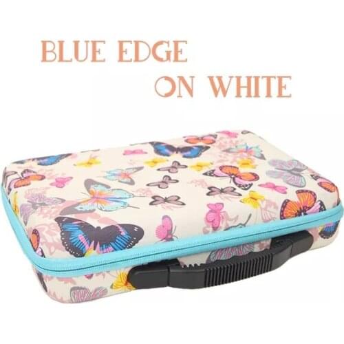 New 80box Butterfly diamond embroidery Container Storage Box diamond paiting box Carry Case Container diamond mosaic Storage Box