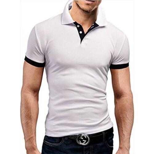 New trendy sleeve dress summer T-shirt mens short-sleeved tops popular fashion
