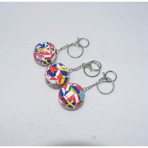New Stereoscopic football keychain Fashion Sport Soccer Ball Key Chains Bag Pendant Trinket Items Key Ring Jewelry Gift