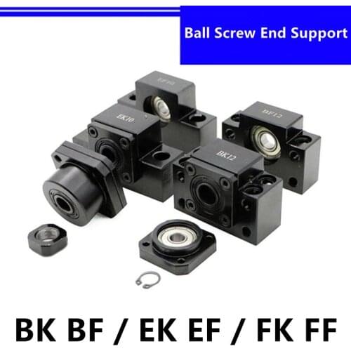 Ball Screw End Support BK10 BF10 BK12 BF12 BK15 BF15 BK17 BF17 EK10 EF10 EK12 EF12 EK15 EF15 EK20 EF20 FK10 FF10 FK12 FF12 FK15