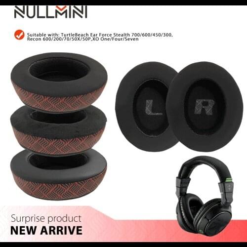 NullMini Replacement Earpads For TurtleBeach Ear Force Stealth 700,600,450,300,Recon 600,200,70,50X,50P,XO,XO1,XO4,XO7 Headphone