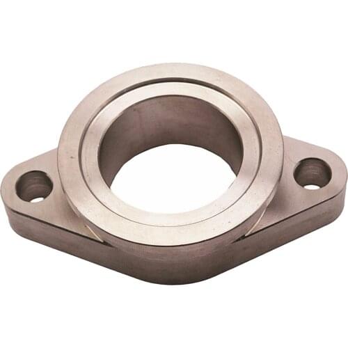 304 Stainless Steel 38mm V Band Wastegate To 2 Bolt Manifold Adapter Flange