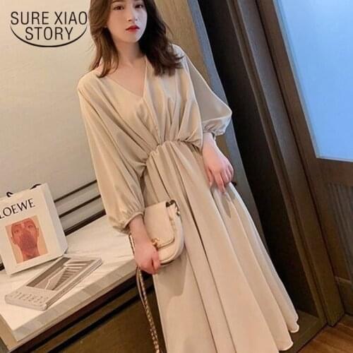 Однотонные летние платья SURE XIAO STORY China At AliExpress