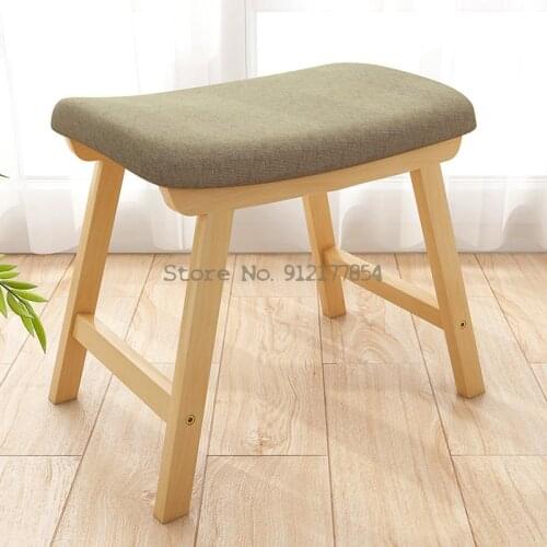Dressing table stool net red modern minimalist low stool home chair nordic small stool bedroom girl makeup stool
