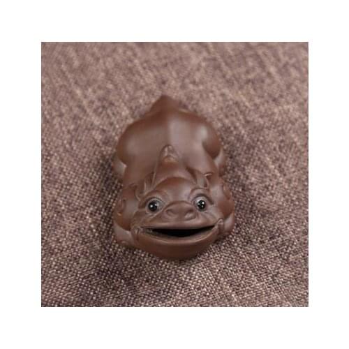 Factory outlet new yixing purple clay brave troops cartoon Chinese tea pets Magpie exquisite oolong tea set