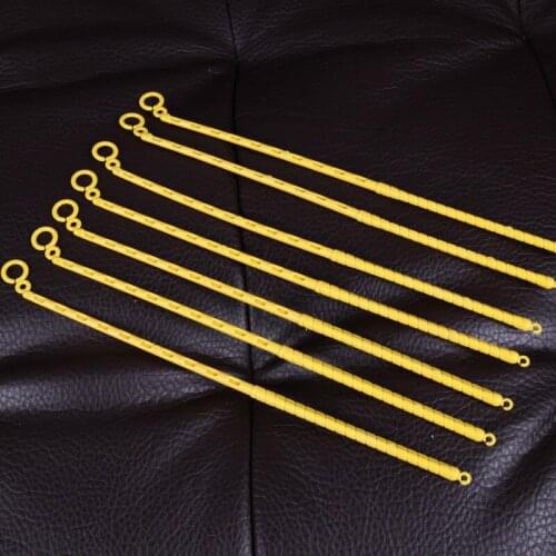 10 pcs 24cm Solid Portable Pole Handle Lifter Balloon Lantern Accessories Holiday Party Decoration Supplies
