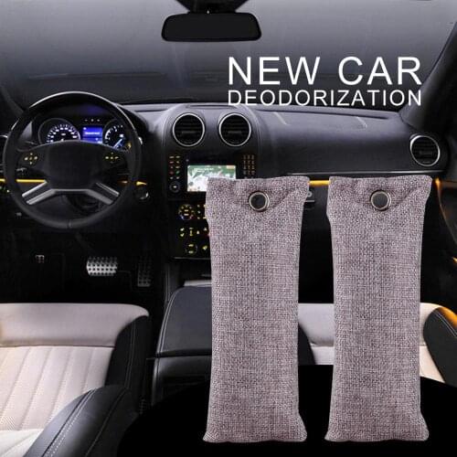 2pcs New Bamboo Charcoal Bags Bags Car Bamboo Charcoal Activated Carbon Air Freshener Odor Deodorant Closets Shoe Deodorant