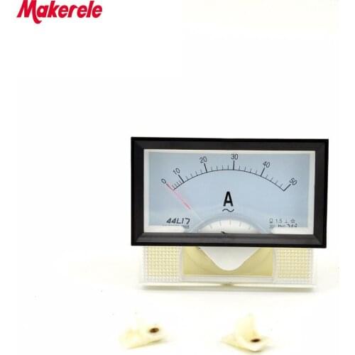 AC SE-80 Analog Ammeter Panel Current Amper Meter Pointer Diagnostic-tool Amperimetro Ampermeter Tester
