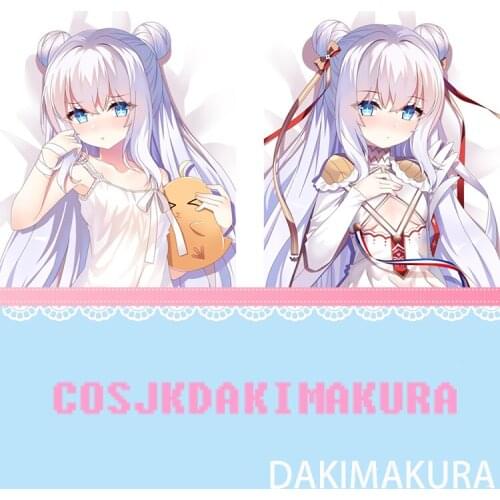 Anime Dakimakura Azur Lane MNF Le Malin Female HD Print Pillowcase Otaku Body Hugging Pillow Case Cover Cushion Cosplay Gift