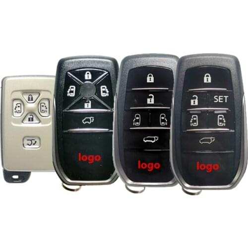 Car Keyless Smart Remote Key for Toyota Alphard Estima Previa Vellfire ASK 312Mhz 314Mhz 315MHZ Board No 0780 6221 0120