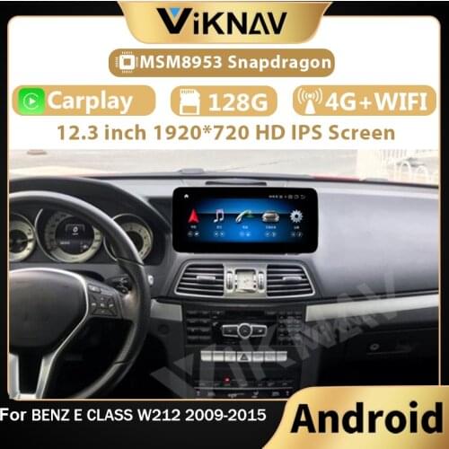 Android car radio for benz E Class W212 2009 2010 2011 2012 2013 car GPS navigation head unit multimedia player stereo recorder