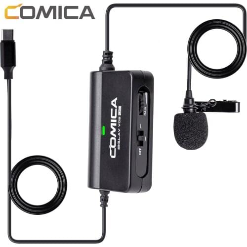 COMICA CVM- V05 (UC) Multi-functional Single Lavalier Microphone (For Devices with USB-C Interface)