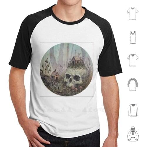 Little Forest Spirits T Shirt Cotton DIY Print Spirit House Forest Magic Fantasy Babs Webb Tumblr Ghost Woods Home