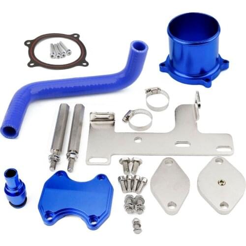 Racing Car EGR Cooler & Throttle Valve Delete Kit Fits For 10-14 Dodge Ram 6.7L for Diesel Turbo TT101366