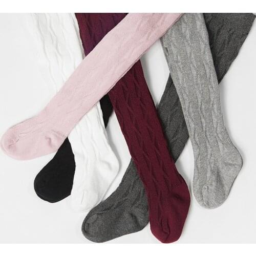 Baby tights Newborn Girls Pantyhose New Fashion Kids Gift Knitted Cotton Stocking Spring Autumn Cute Bowknot Free Shipping