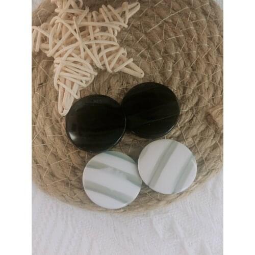 20pcs Round Resin Buttons Sewing Tools Decorative Button Scrapbooking Garment DIY Apparel Accessorie