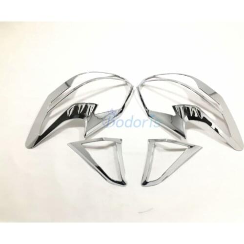 For Nissan Kicks 2017 2018 2019 2020 Taillight Cover Rear Light Overlay Trim Lamp Frame Panel Car Styling Auto Accessories