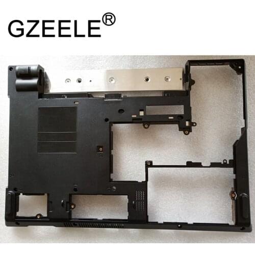 GZEELE New Laptop Base Bottom Case For Lenovo for ThinkPad L420 L421 Bottom Base Cover Lower Case Power JacK 04W1737 BLACK