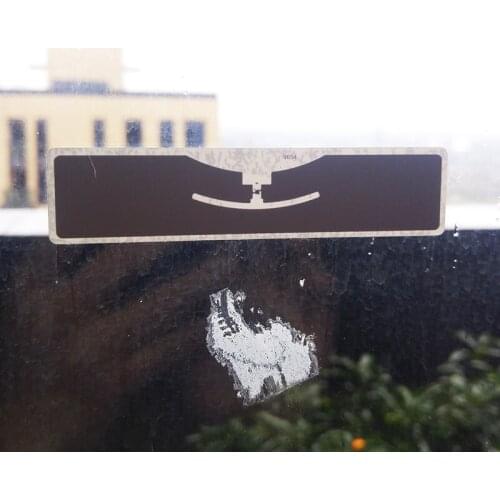 Long reading range 6M UHF Alien H3 rfid windshield tag uhf rfid tags for vehicles Printable No knife marks 1000pcs/Lot