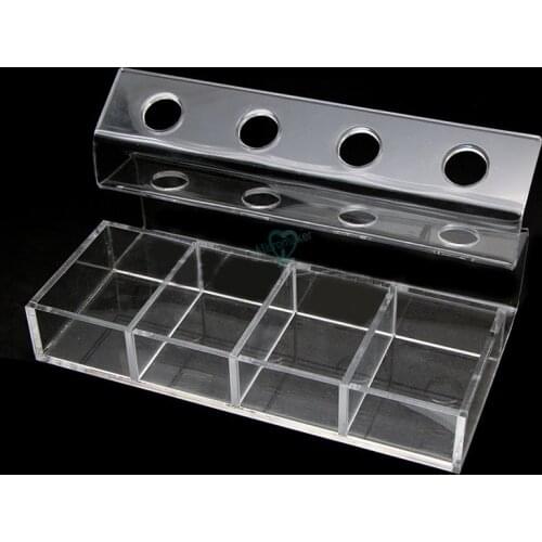 1pcs Dental Acrylic Material Gun Holder Dental Mixing Tip Organizer 2 Hole 4 Hole For Choose