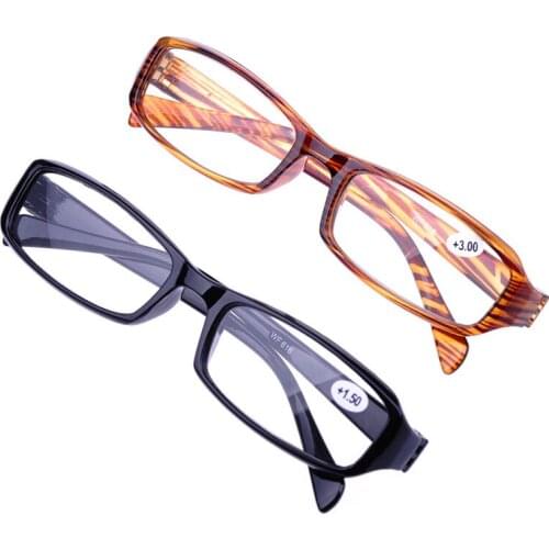 10 Piece/lot Ultralight Resin Reading Glasses Women Eyewear Black/Brown presbyopic Glasses Men +1.0 1.5 2.0 2.5 3.0 3.5 4.0