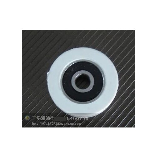 5 * 23 * 7 Reinforced nylon Glass fiber Furniture wheel Rubber cover bearing