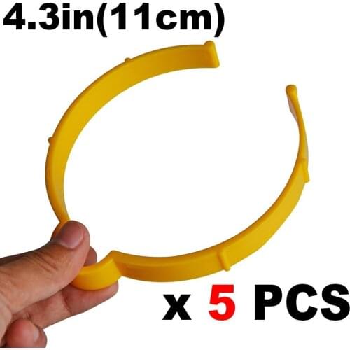 5Pcs Vinyl Car Wrap Roll Diameter 11cm Clip Storage Tool Sticker Decal Film Coil Hoop Ring Auto Film Rolls Sheet Loop Ferrule