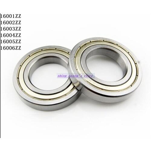 6-15pcs/Lot 16001ZZ , 16002ZZ , 16003ZZ , 16004ZZ , 16005ZZ , 16006ZZ Metal Shielded Deep Groove Ball Bearing Brand New