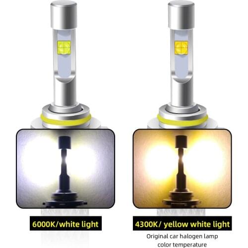 Automotive LED headlights high-power highlight focusing copper belt modified bulbs