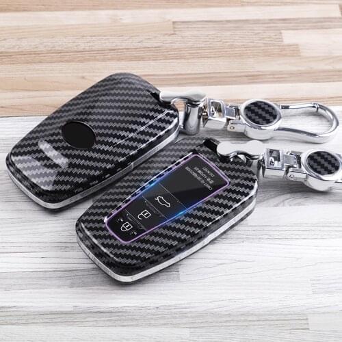 Fit For Toyota Land Cruiser Prius Prime RAV4 Prado LC150 Avalon GT86 Corolla Camry C-HR Smart Car Key Case Cover Holder