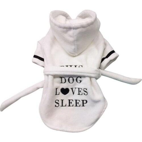 Dog Bathrobe Pet Dog Bath Towel for Large Dogs Clothes Super Absorbent Pet Drying Towel Bulldog Pet Pajamas roupa para cachorro