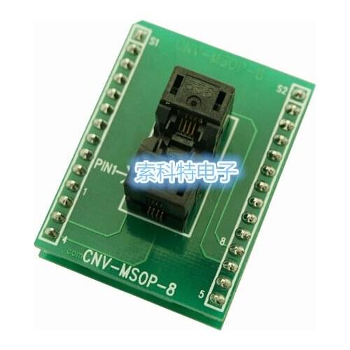 IC test base adapter burner SA666 MSOP8 to DIP8/CNV-MSOP-8