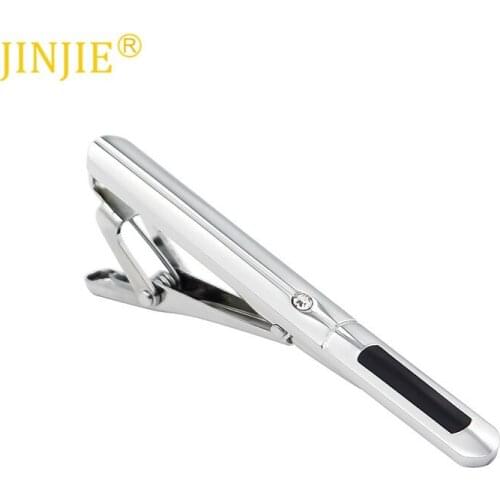 Metal Rhinestone Tie Clips Mans Business Wedding Party Simple Top Grade and High-quality Classic Casual Office Unisex Gifts