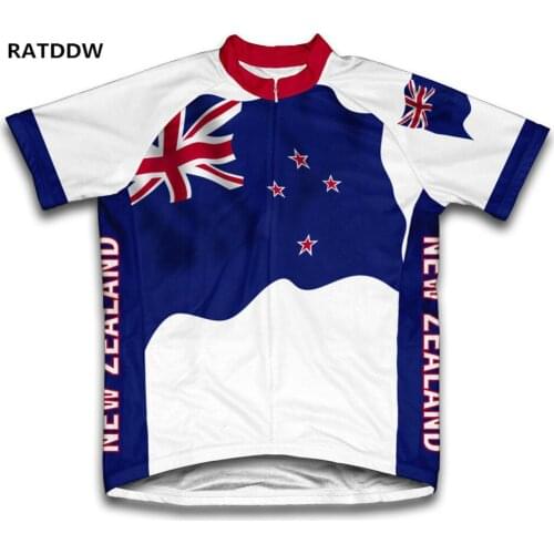 New Zealand Flag Men Cycling Jersey Bike Bicycle Clothing Clothes Ropa Ciclismo Top Bicycle Shirts