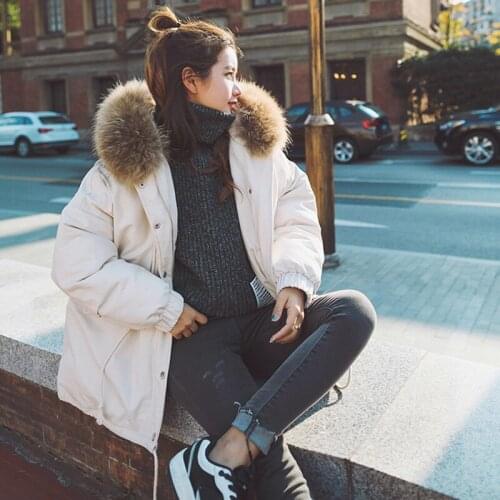 2019 Top Fashion Real Cotton Long No Zipper Seta Lead Serve Cotton-padded Woman Winter Korean Fund Thickening Work Clothes Coat