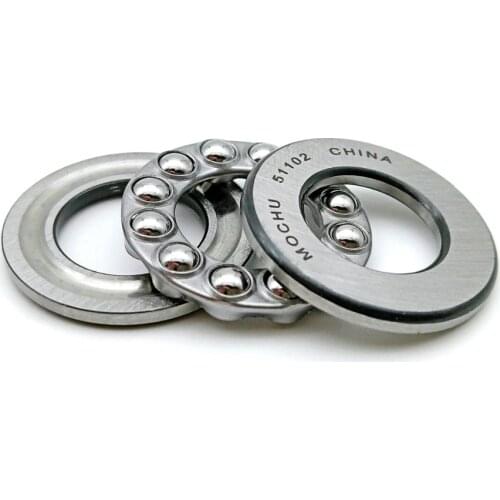 1pcs 51102 8102 15x28x9 Thrust Ball Bearings Axial Deep Groove Ball Bearings MOCHU Thrust Bearing Single Direction