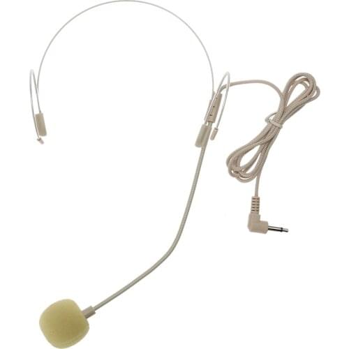 Skin Color Headset Invisible Microphone Wireless Microphone for stage Loudspeakers amplifier TV interview Teaching guide speech