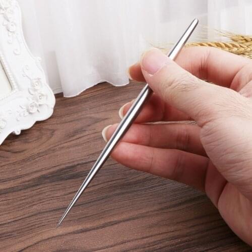 Stainless Steel Rod Detail Needles Pottery Modeling Carving Ceramics Tools K1MF