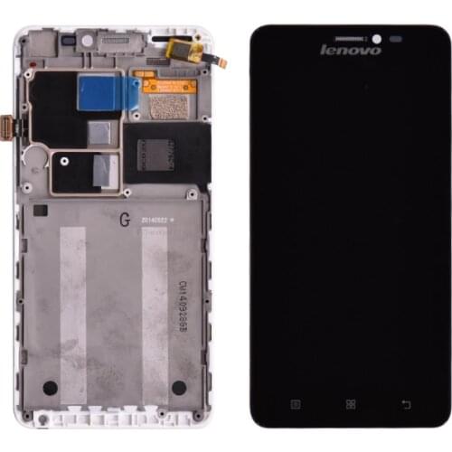Original For Lenovo S850E S850 LCD Display With Touch Screen Digitizer Assembly with frame free shipping