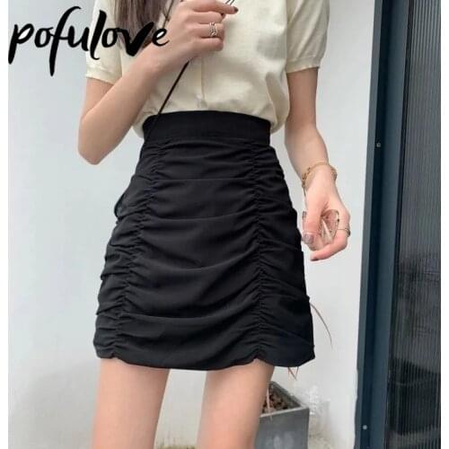 Юбки-карандаши миди POFULOVE China At AliExpress