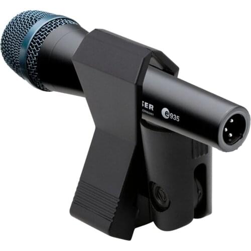 Durable Flexible Microphone Mic Stand Accessory Plastic Clamp Clip Holder Mount Black Fits all standard size microphones-M26