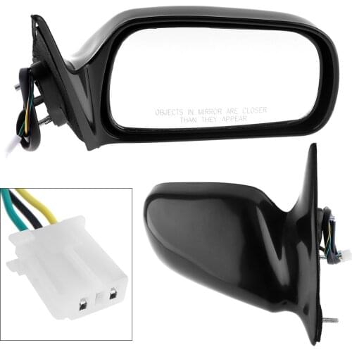Waterproof Non-Folding Durable Car Right Side Mirror Driver-side RH Mirror for 97-01 Toyota Camry CE/LE/XLE Sedan 4-Door