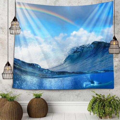 Wave Vortex Wall Tapestry Tapestries Wall Hanging Flower Psychedelic Tapestry Wall Hanging Decor Halloween Deco