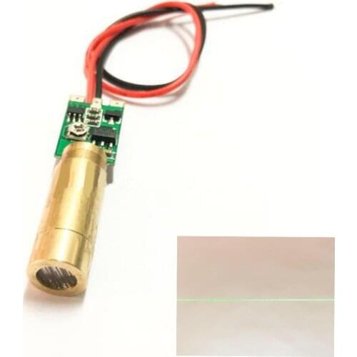 532nm 10mW 9mm Line Green Laser Diode Module High Brightness Marking