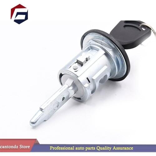 Car Front Right Door Lock Barrels+2 Keys for Ford Transit MK6 MK7 2000-2016 4060638 YC15-V220K51AA