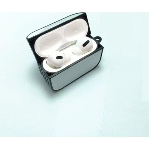 Free shipping Blank sublimation airpods proPC case material can be double-sided heat transfer printing DIY new styles 15pcs/lot