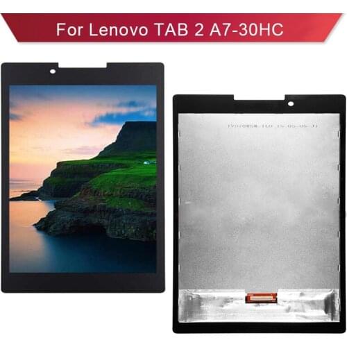 For Lenovo Tab 2 Tab2 A7-30HC A7-30 A7-30DC LCD Display Touch Screen Glass Panel Digitizer Sensors Assembly